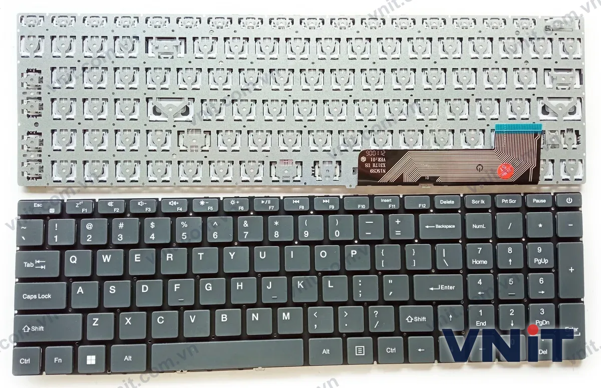 Bàn phím Laptop MB3661028 YXT-NB93-222 PRIDE-K3960 (Màu xám)