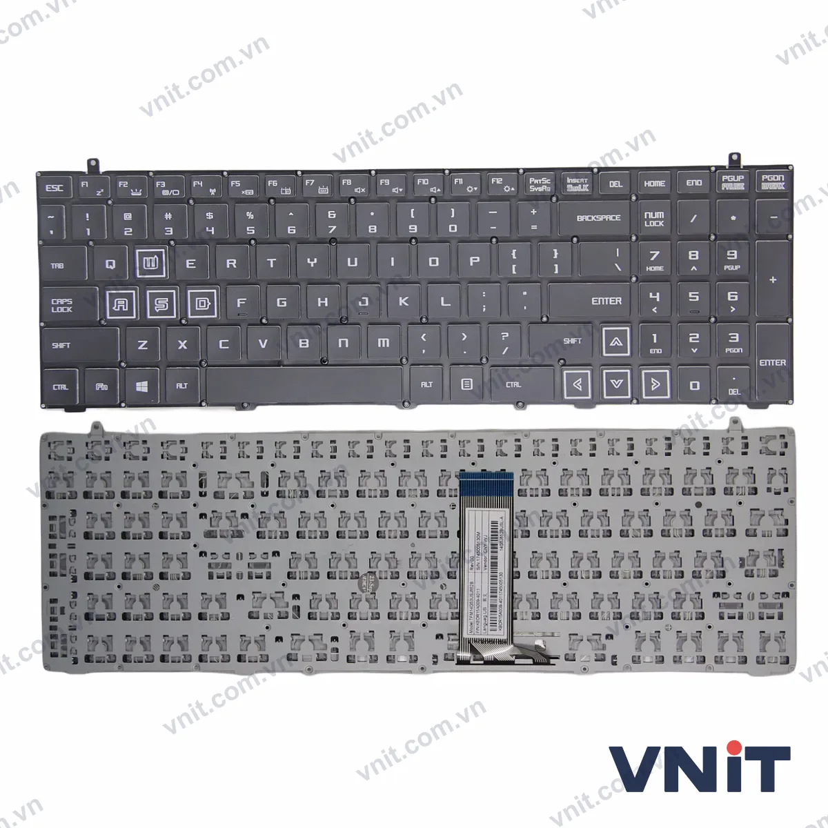 Bàn phím Laptop Mechanical Revolution X1 X2 X3 X3-S X6 X7 X6TI X6 X5 (Không đèn nền)