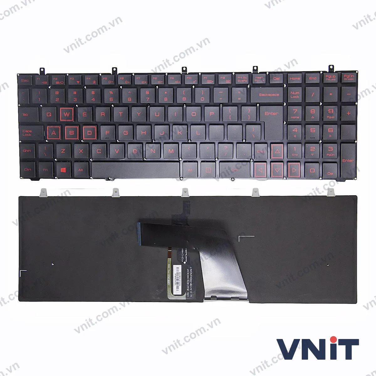 Bàn phím Laptop MECHREVO X6 MR X6S X6S-M2 T5S MR T6S MR X6-LM01 X6-N X6-M X6-LH01 K1-01 K1-03 K1-04 short shift (Có đèn nền)