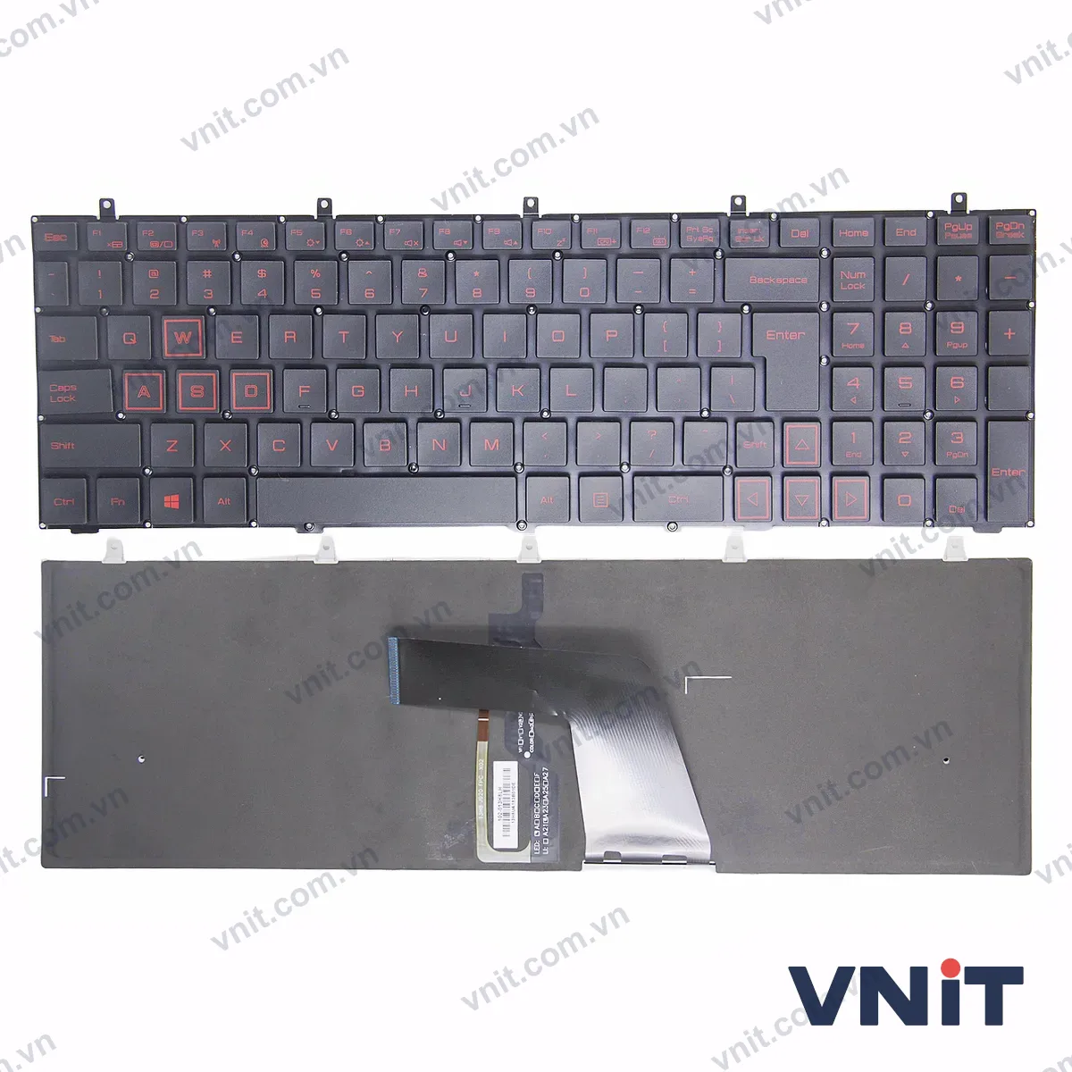 Bàn phím Laptop MECHREVO X6 MR X6S X6S-M2 T5S MR T6S MR X6-LM01 X6-N X6-M X6-LH01 K1-01 K1-03 K1-04 long shift (Có đèn nền)