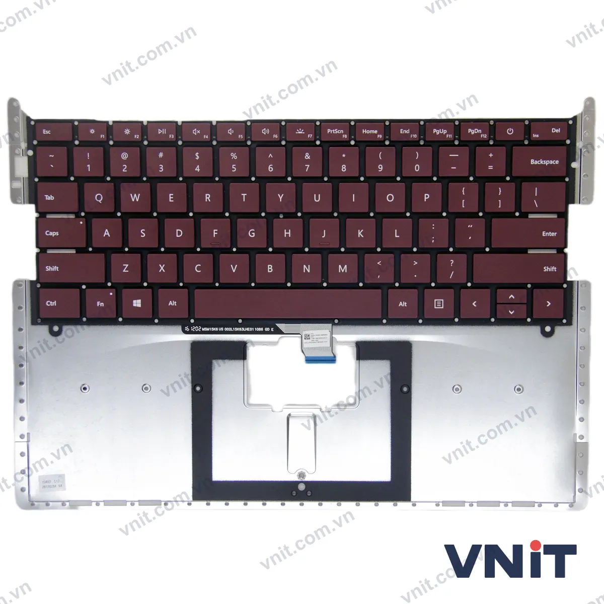 Bàn phím Laptop Microsoft surface laptop1 2 1769 1782 1770 1772 1790 (Màu đỏ)