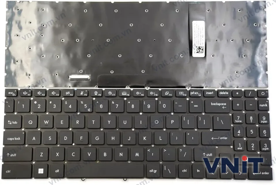 Bàn phím Laptop MSI Katana GF66 GF76 Pulse GL76 GL66 Stealth GS77 MS-17L3 MS-1584 MS-1583 per-key RGB (Có đèn nền)