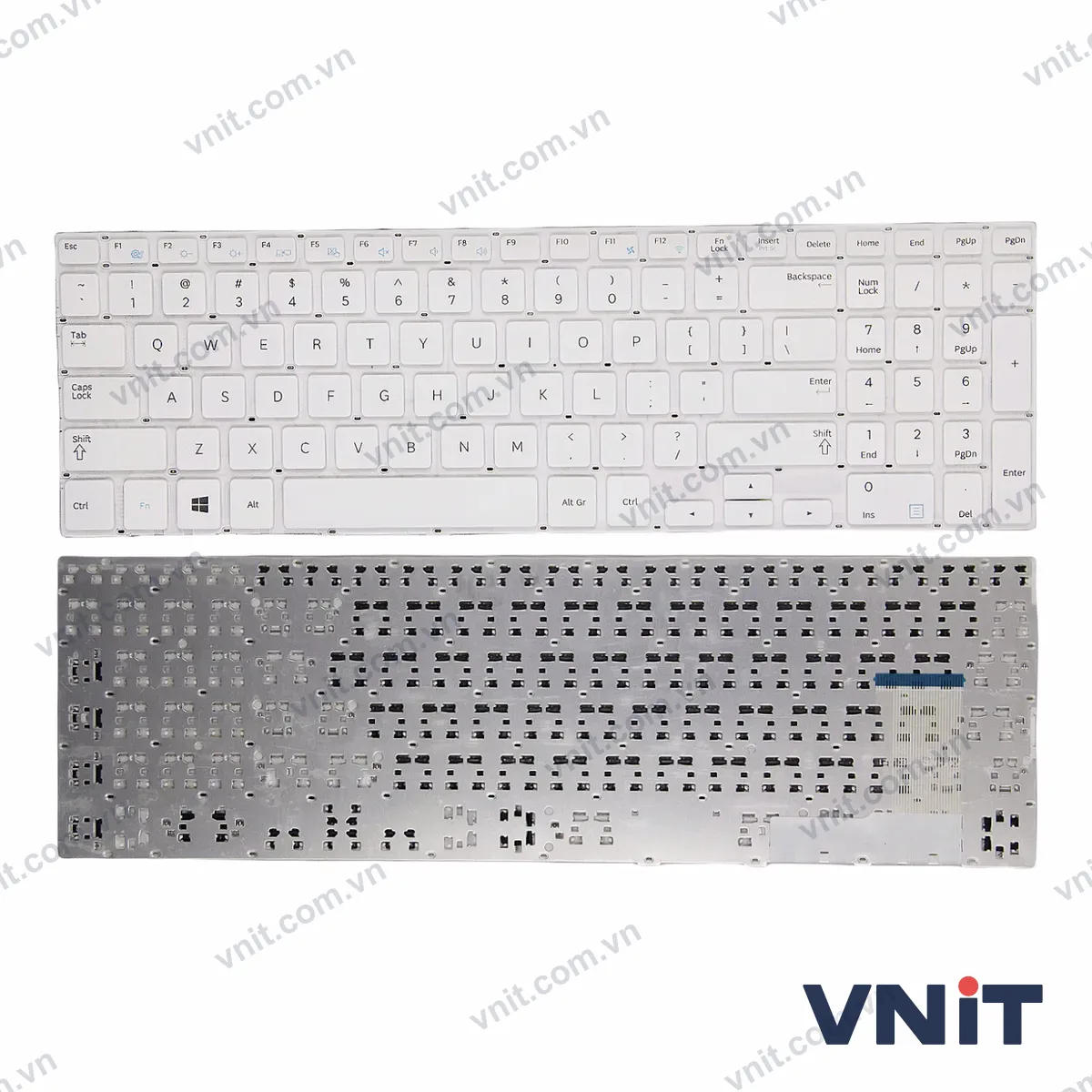 Bàn phím Laptop SAMSUNG NP370R5E NP370R5V NP470R5E NP450R5J NP450R5V NP450R5U NP510R5E (Màu trắng)