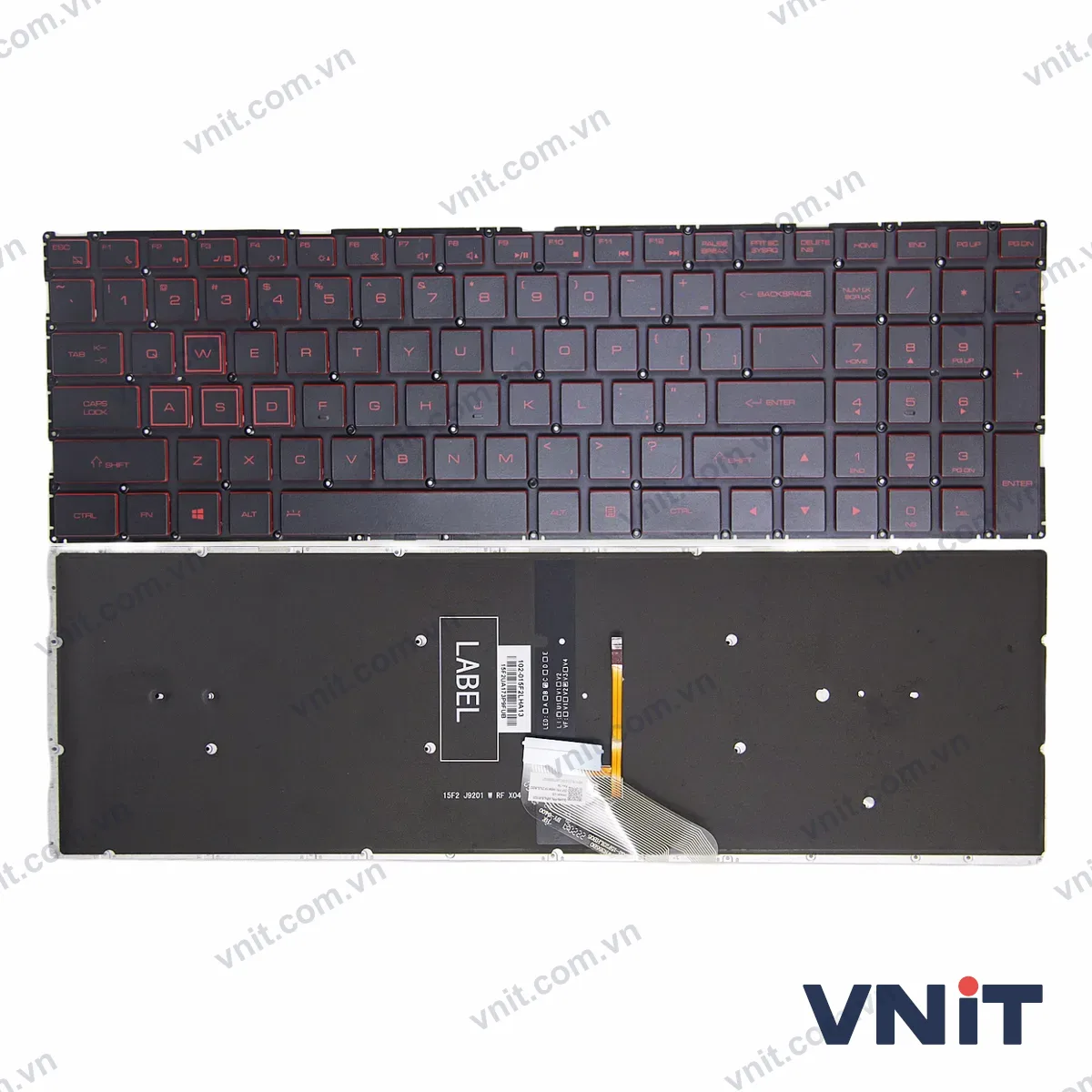 Bàn phím Laptop Thunderobot 911 Air PLUS DINO X7A X8S X6A X8 X6A X5TA DINO-4K (Có đèn nền) (Màu đỏ)