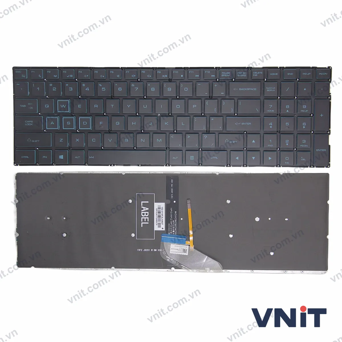 Bàn phím Laptop Thunderobot 911 Air PLUS DINO X7A X8S X6A X8 X6A X5TA DINO-4K (Có đèn nền) (Màu xanh)