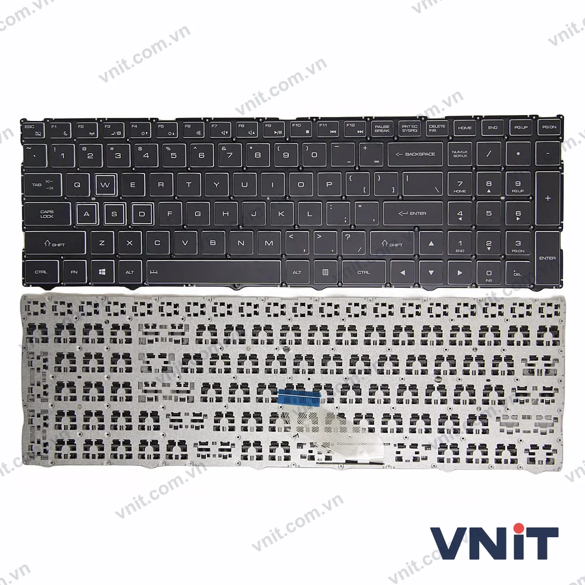Bàn phím Laptop Thunderobot 911 Air PLUS DINO X7A X8S X6A X8 X6A X5TA DINO-4K (Không đèn nền) (Màu đen)