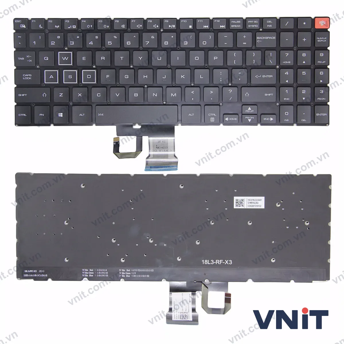 Bàn phím Laptop Thunderobot 911 Pro 911Pro ZERO 911 RGB (Có đèn nền)