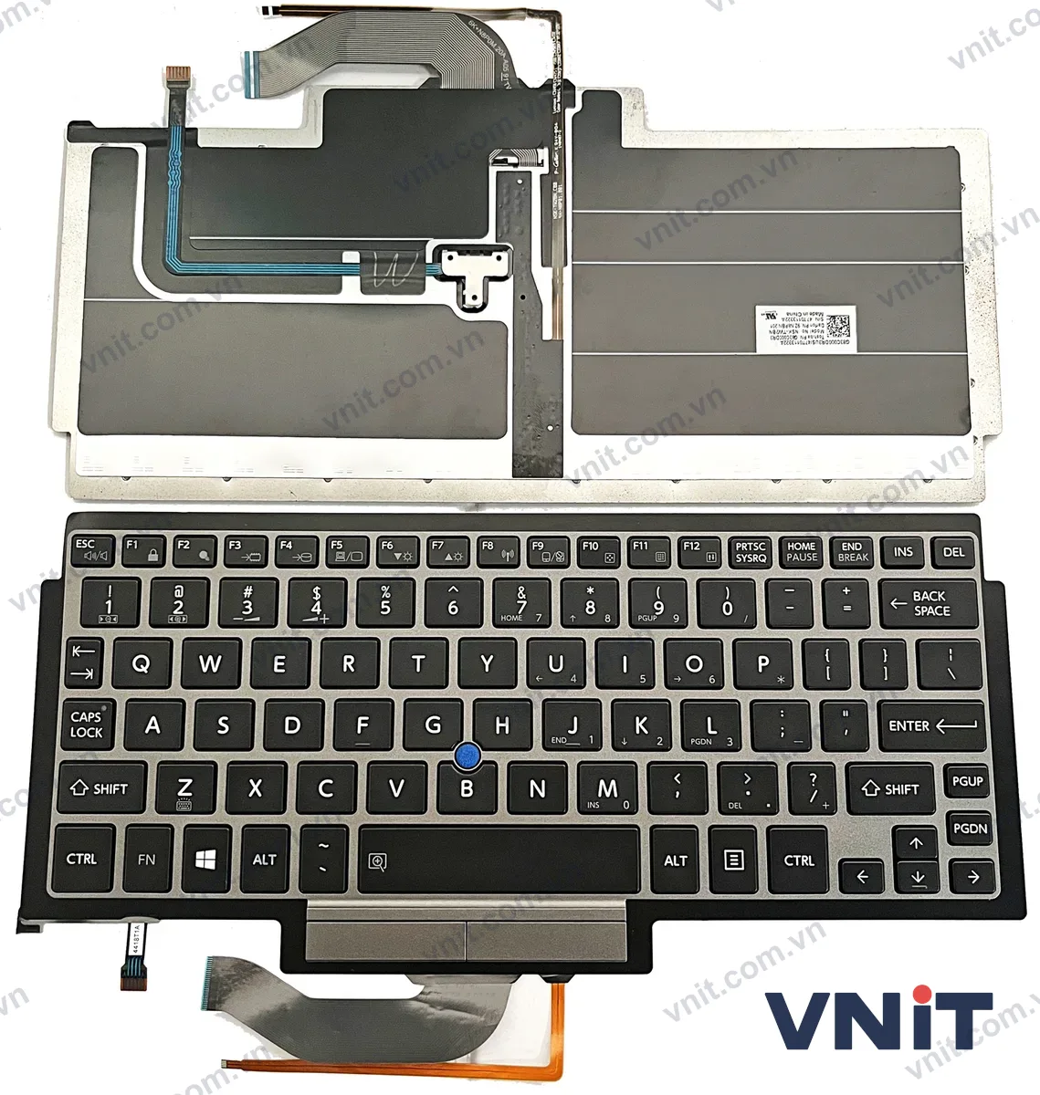 Bàn phím Laptop Toshiba Portege Z10T-A, Z15T-A (Có đèn nền)