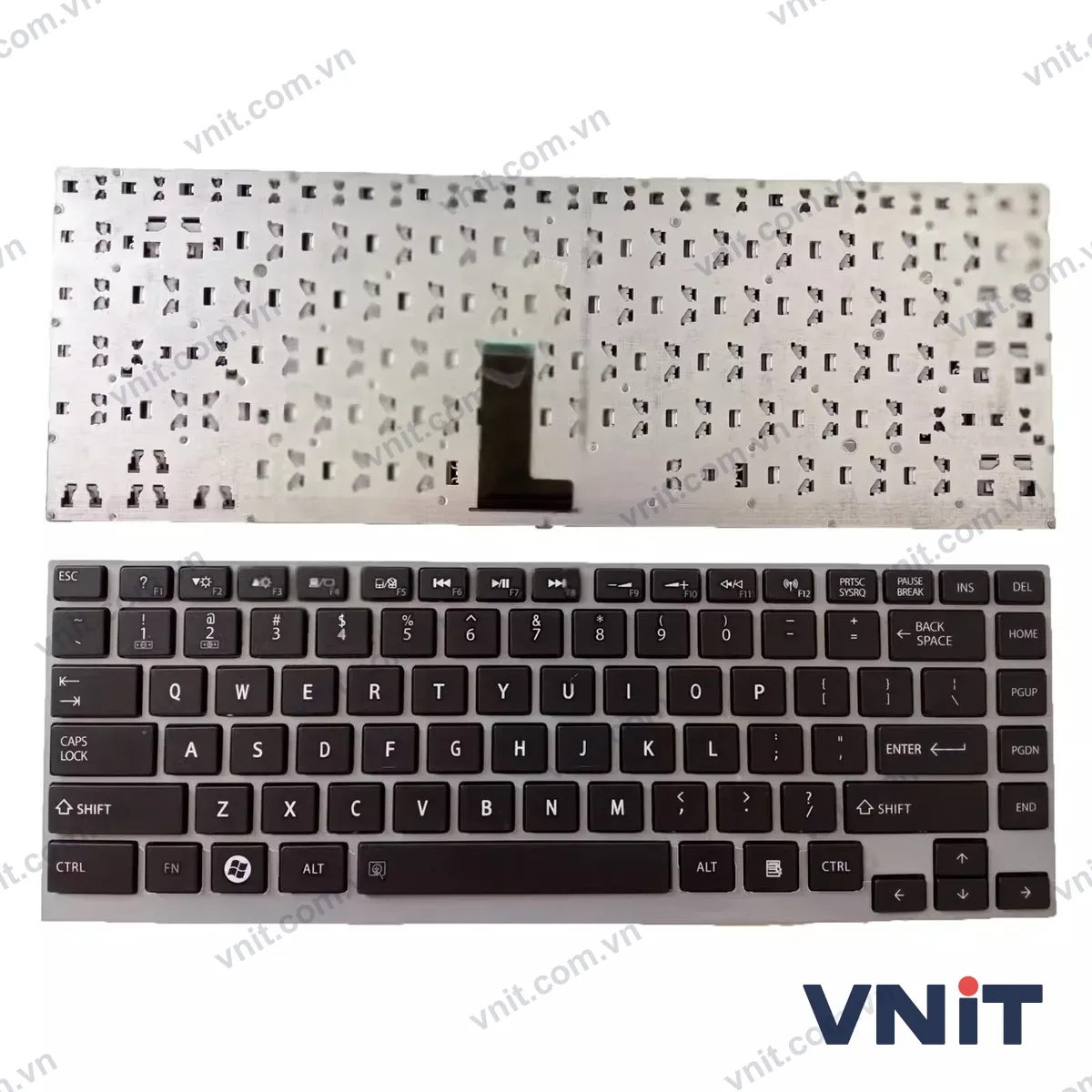 Bàn phím Laptop Toshiba Satellite Portege U900 U900-T01S U900-T0 (Màu bạc)