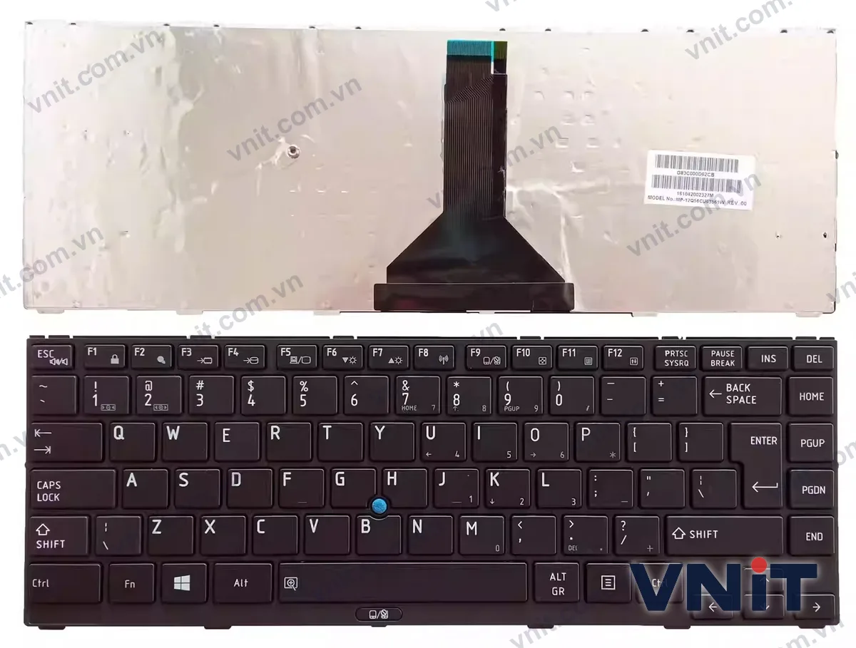 Bàn phím Laptop Toshiba Satellite R845, R945, Tecra R840, R940, trackpoint UI