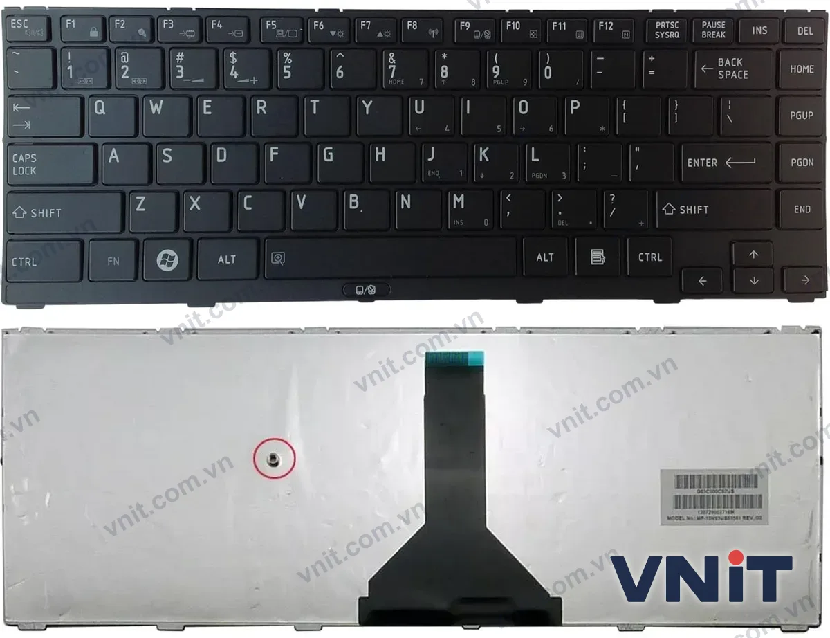 Bàn phím Laptop Toshiba Satellite R845, R945, Tecra R840, R940