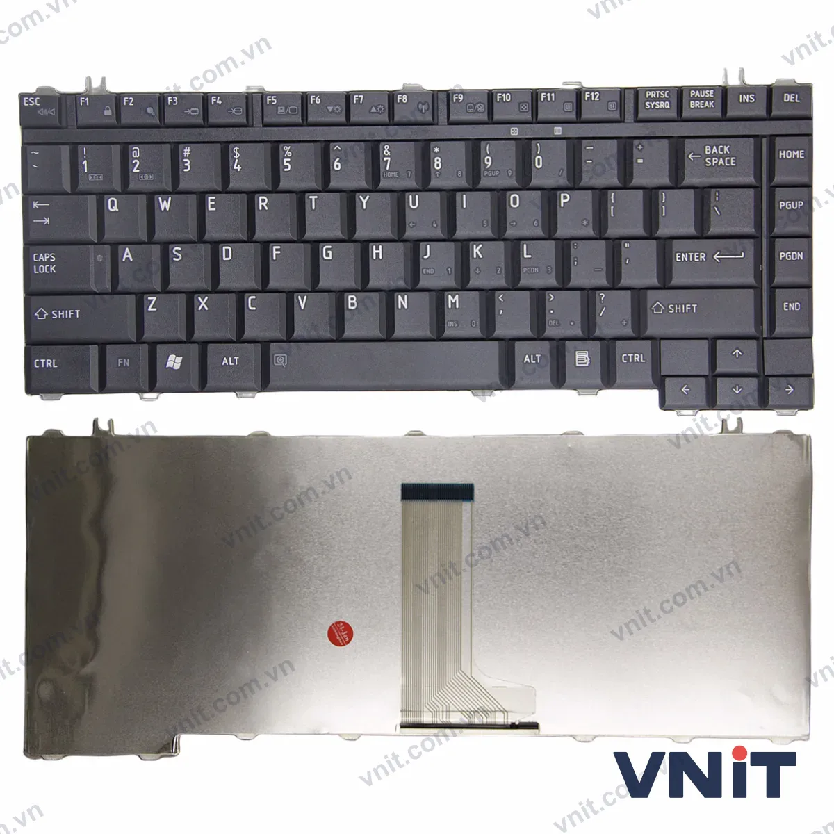 Bàn phím Laptop Toshiba Tecra A9, A10, A11 M9, M10, M11, S5, S10, S11 matte (Màu đen)