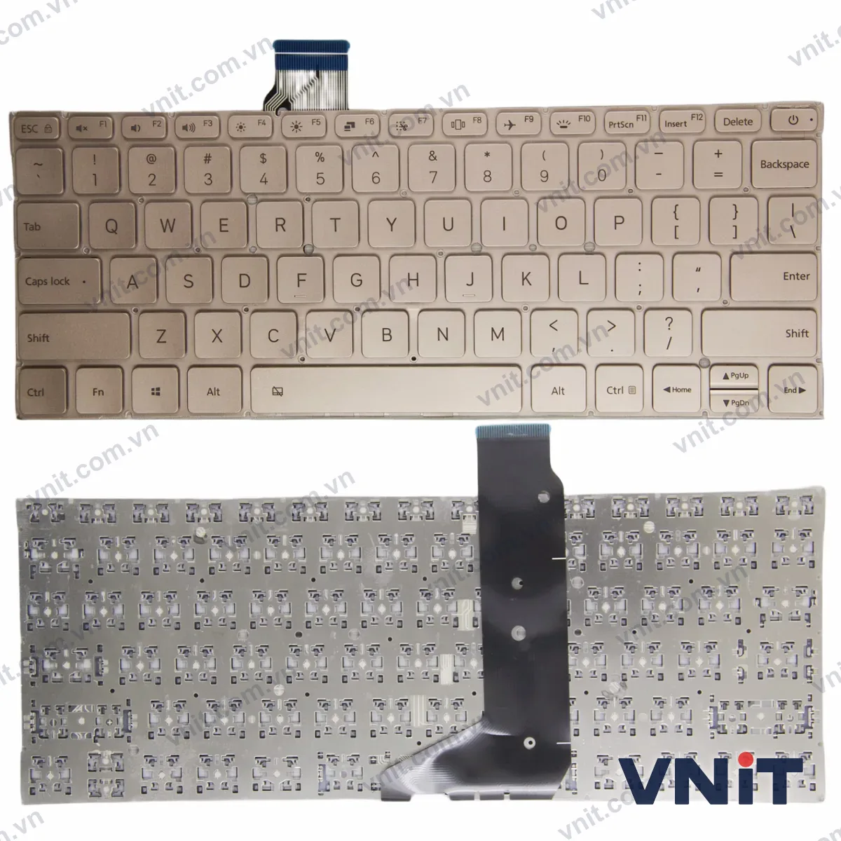Bàn phím Laptop Xiaomi Air 12.5 161201 TM1607 no (Màu vàng)