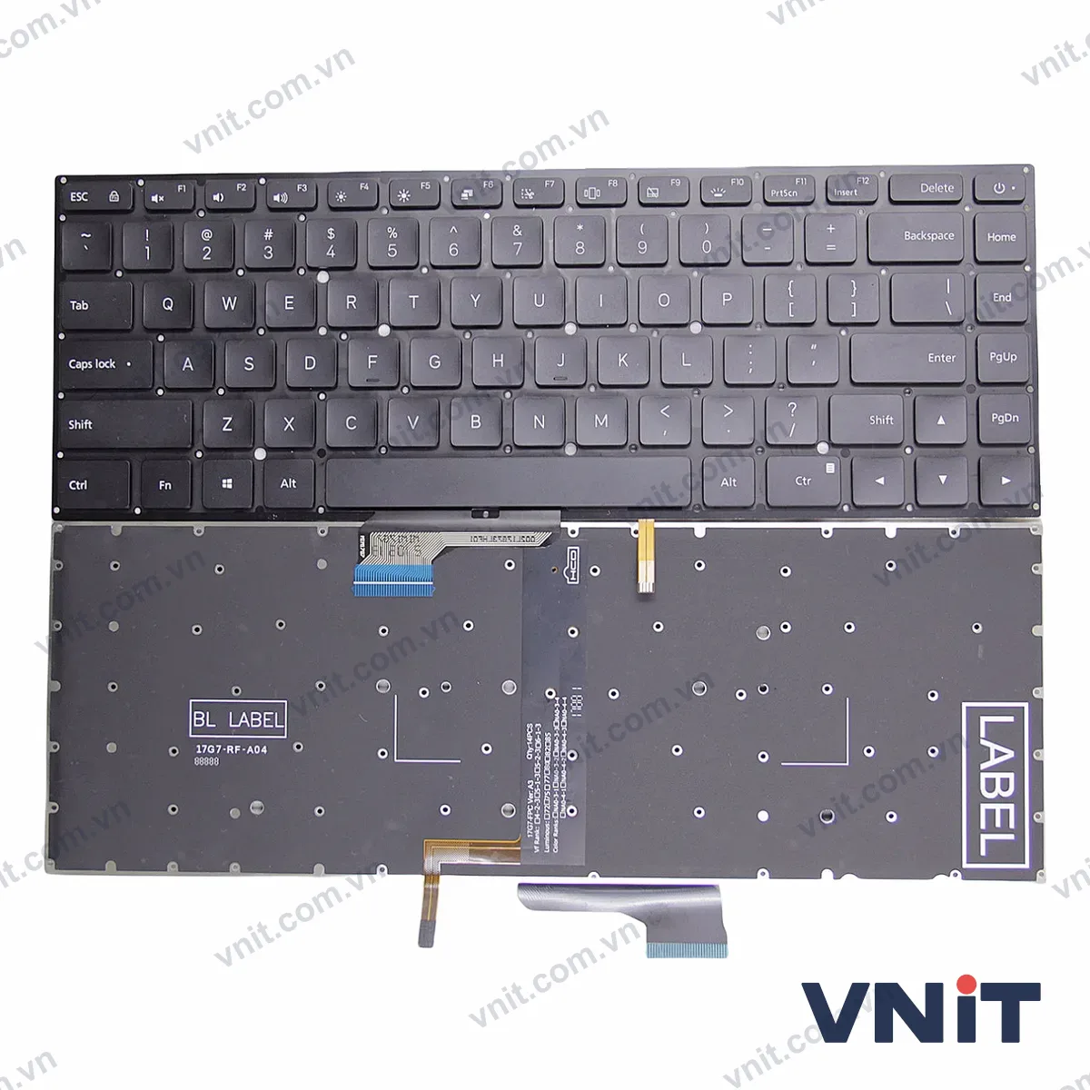 Bàn phím Laptop Xiaomi Pro 15.6 TM1701 1707 181501 171501 XMA2002 2012 OEM (Có đèn nền)