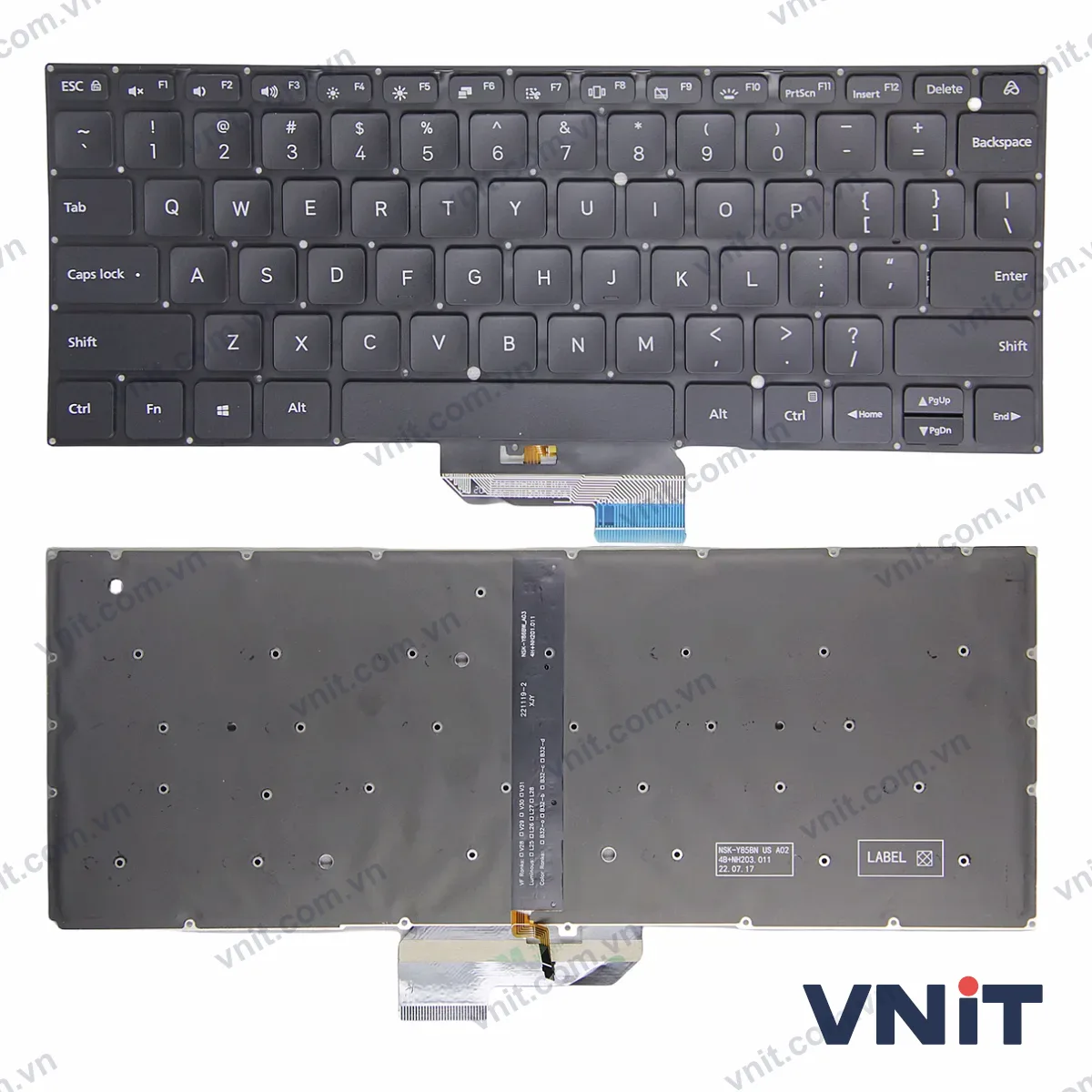 Bàn phím Laptop Xiaomi redmi XMA2008 (Có đèn nền)