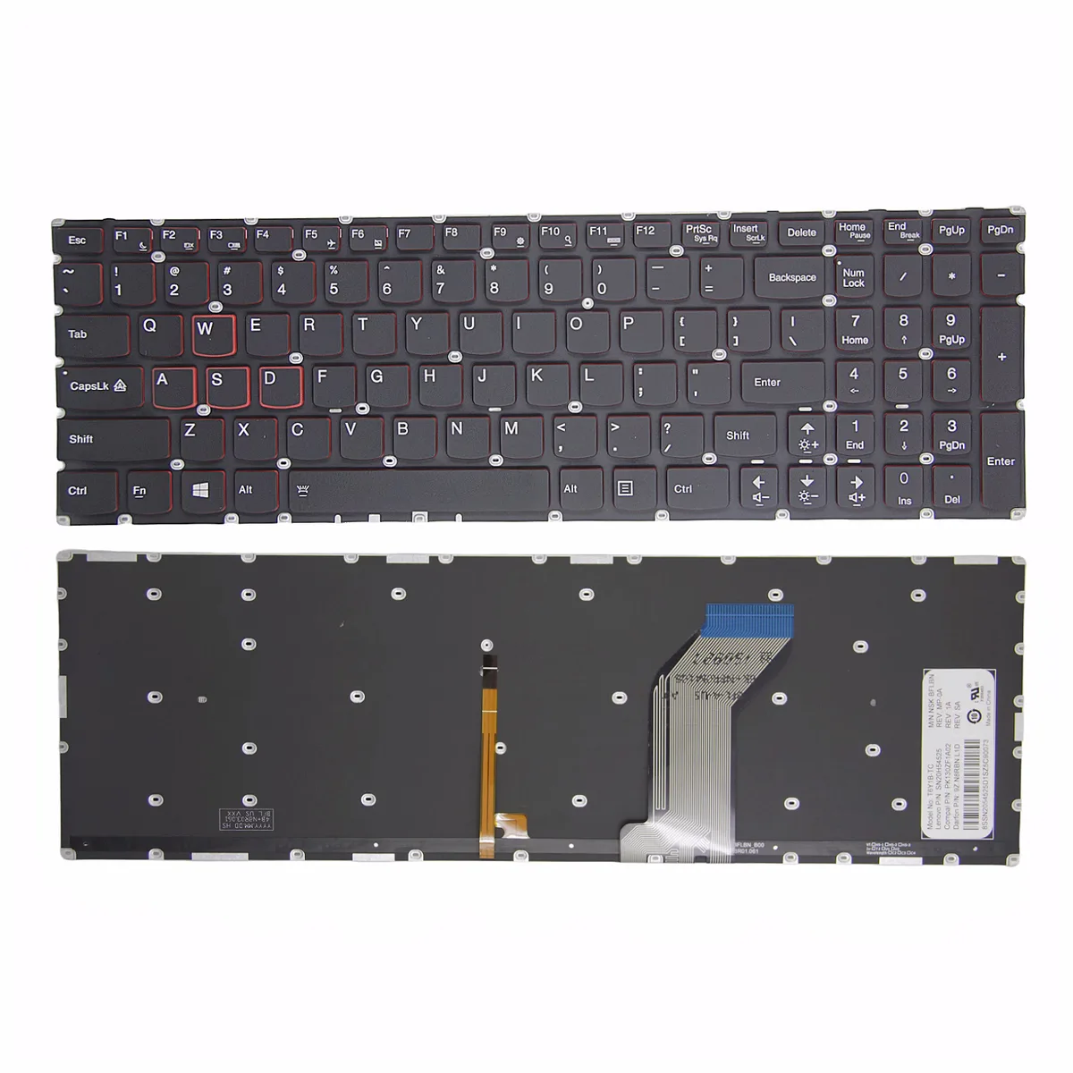 Bàn phím Dùng cho Lenovo Y700,Y700-15ISK,Y700-15ACZ