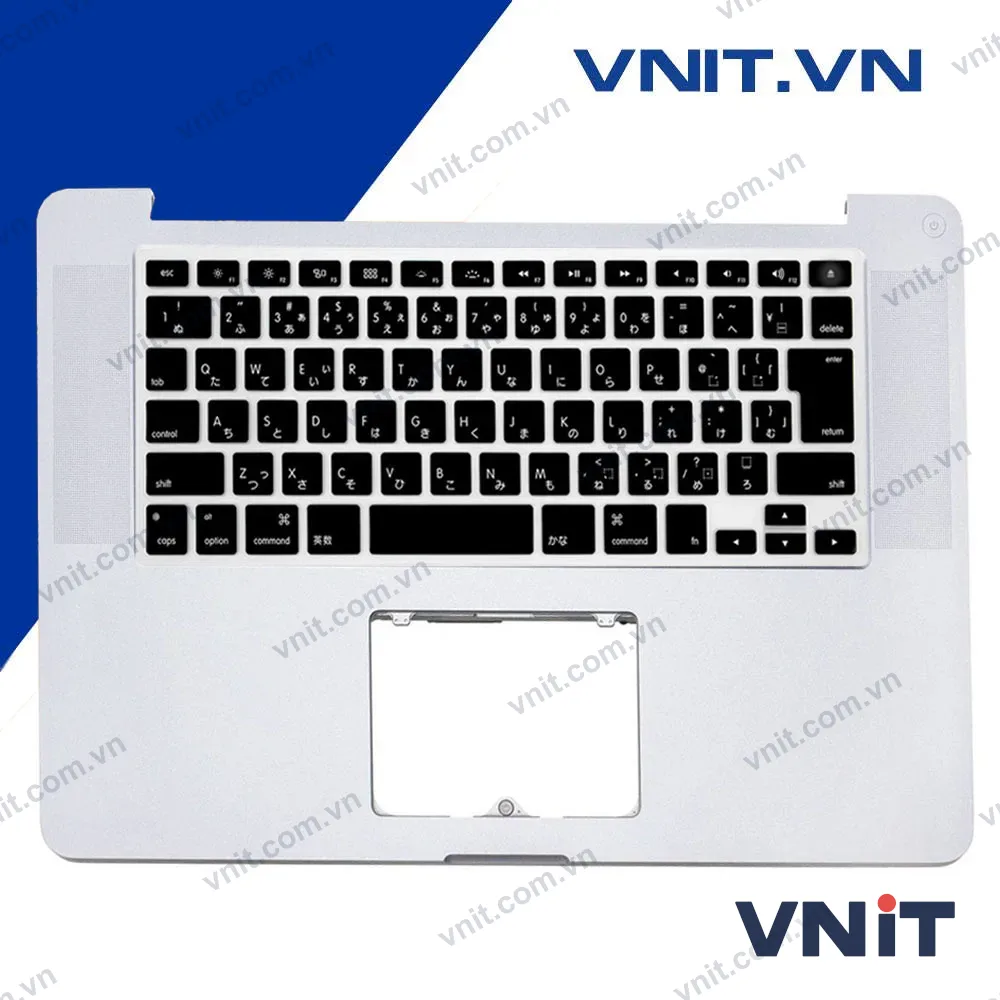 Bàn phím MacBook Pro 15" A1286 (2009, 2010, 2011-2012) Nguyên Bệ (Chuẩn Japan)