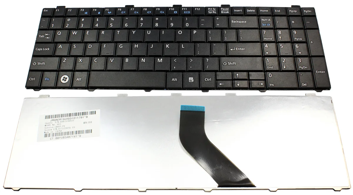 Bàn phím Dùng cho Msi AH530,AH531,NH751,CP487041,CP515904,CP513251 (Màu Đen)