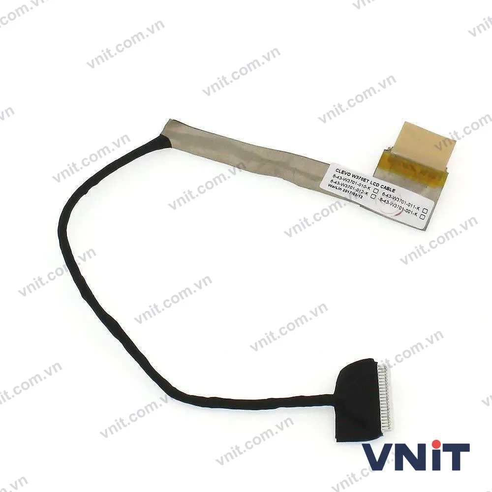 Cáp màn hình laptop CLEVO W370ET W370 K750S K760E 6-43-W3701-011-K