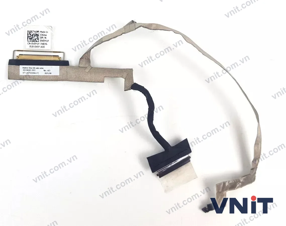 Cáp màn hình laptop DELL 3168 3169 P25T 3185 450.06Q02.2011 0V0Y1F