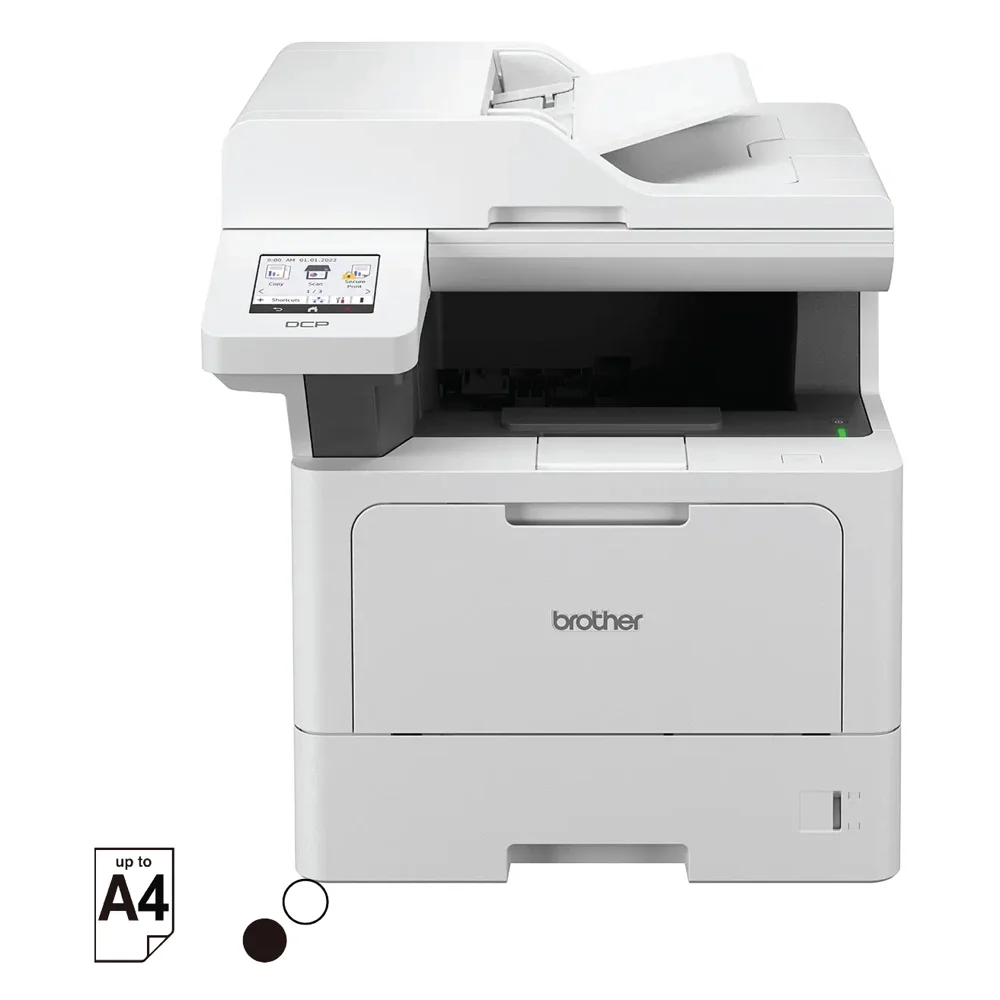 Máy in laser đen trắng đa năng Brother DCP-L5510DN (In, Scan, Copy, in 2 mặt, ADF, LAN, Wi-Fi)