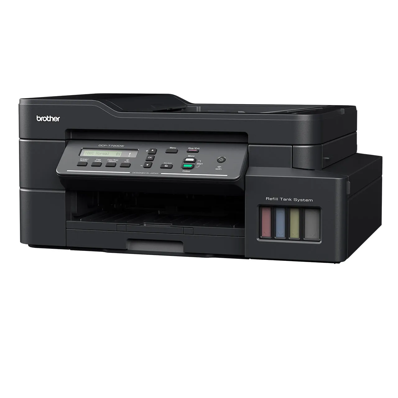 Máy in phun màu đa năng Brother DCP-T720DW (In 2 mặt, Scan, Copy, ADF, WiFi)