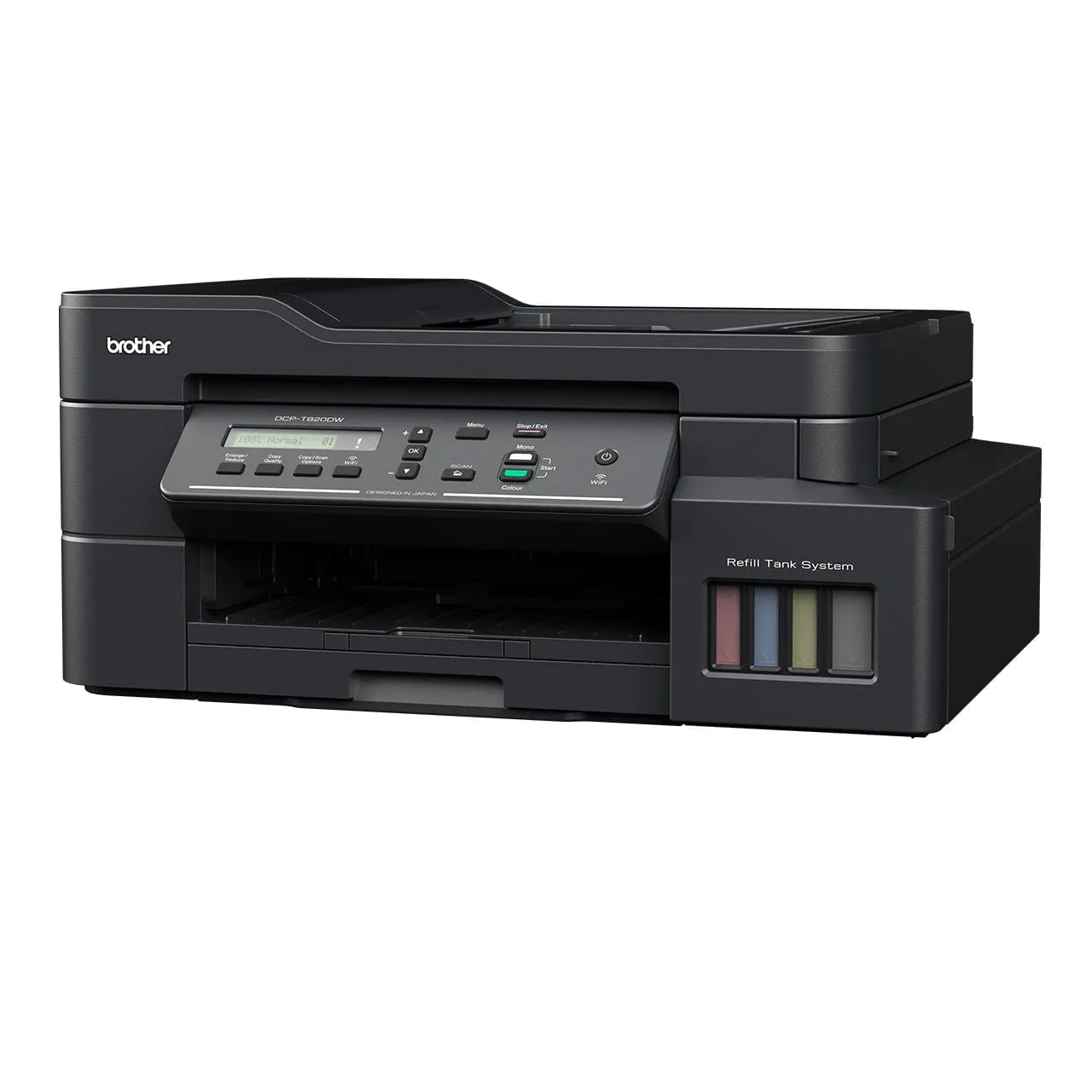 Máy in phun màu đa năng Brother DCP-T820DW (In 2 mặt, Scan, Copy, ADF, LAN, WiFi)
