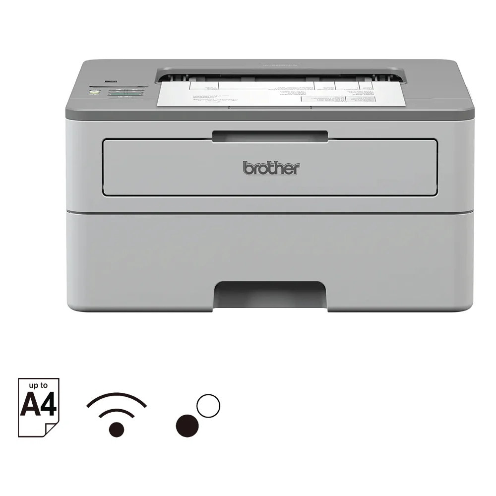 Máy in laser đen trắng Brother HL-B2080DW (đơn năng, in 2 mặt, LAN, Wi-Fi)