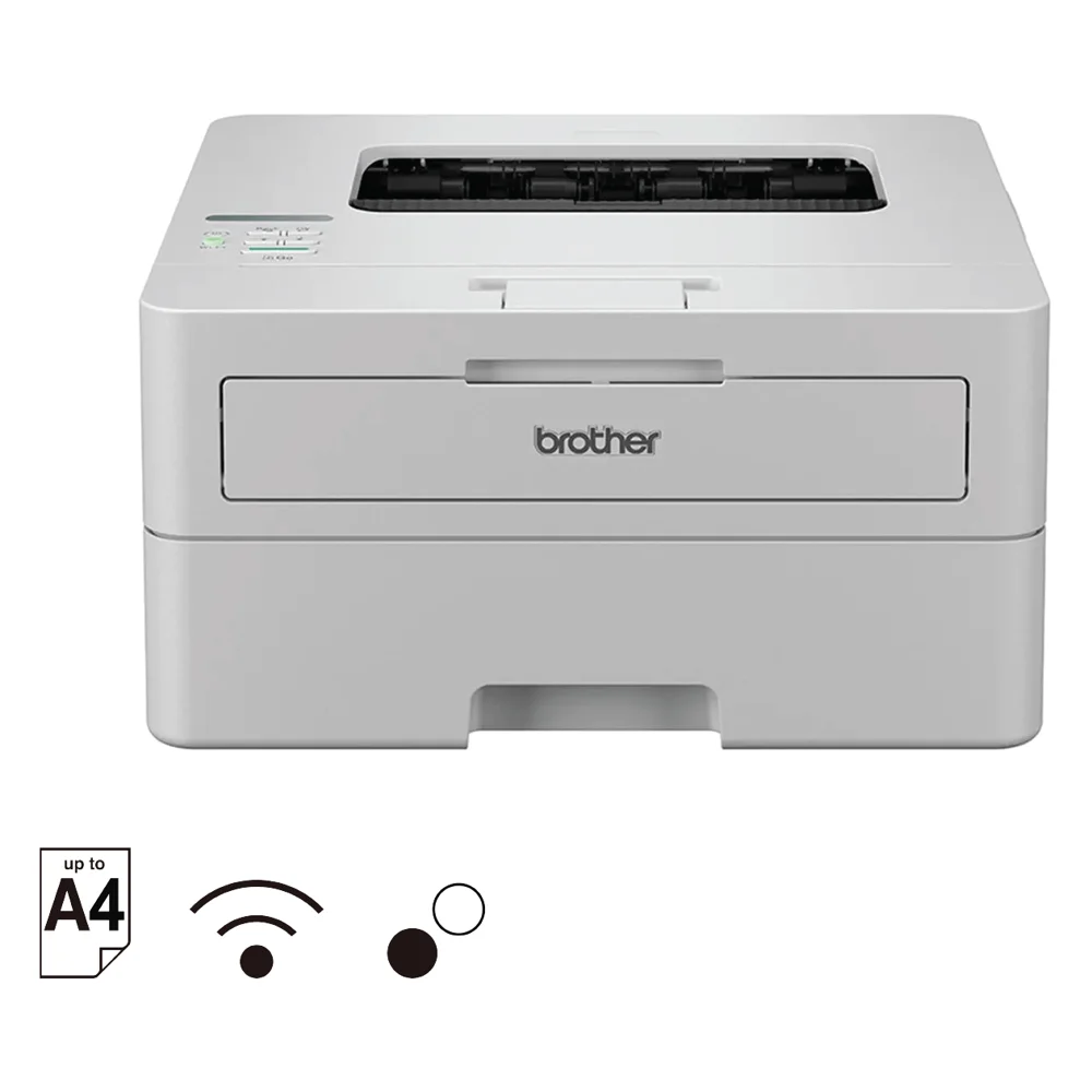 Máy in laser đen trắng Brother HL-B2180DW (đơn năng, in 2 mặt, LAN, Wi-Fi)