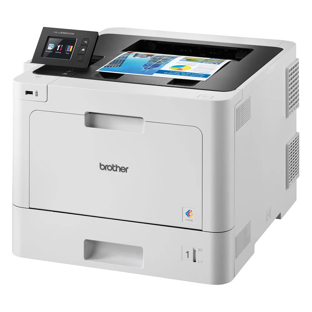 Máy in laser màu Brother HL-L8360CDW (đơn năng, in 2 mặt, LAN, Wi-Fi) - ảnh 2