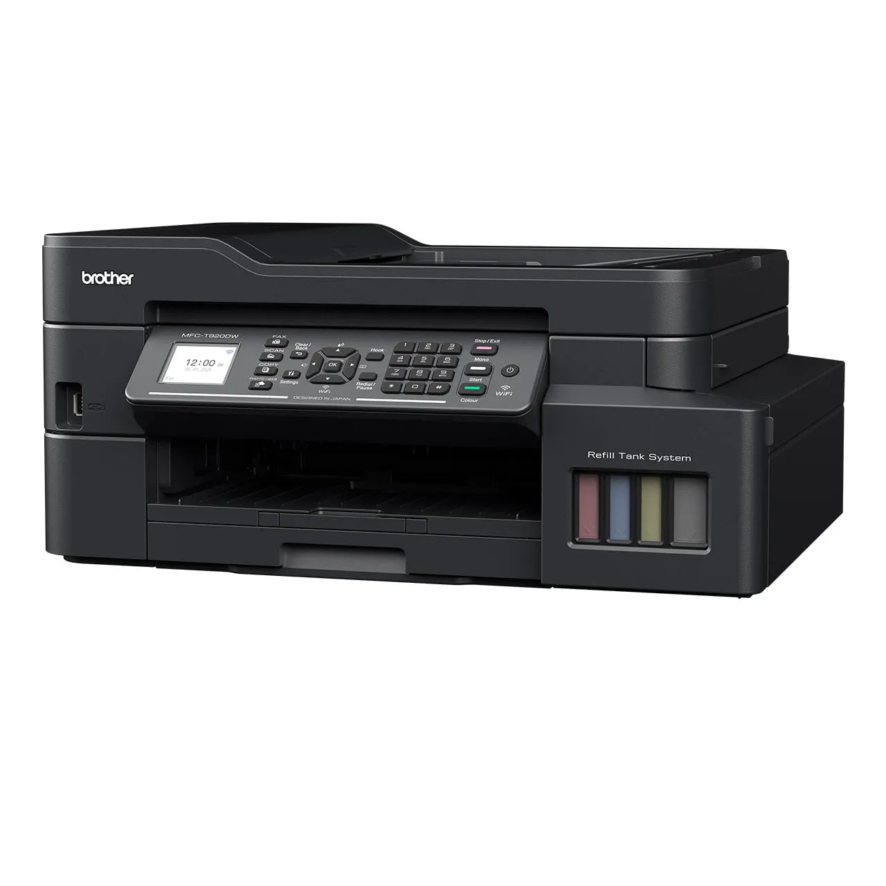 Máy in phun màu đa năng Brother MFC-T920DW (In 2 mặt, Scan, Copy, Fax, ADF, LAN, WiFi)