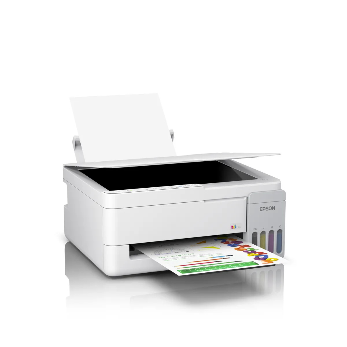Máy in phun màu đa năng Epson EcoTank L3356 vỏ trắng (In, Scan, Copy, Wi-Fi) - ảnh 2