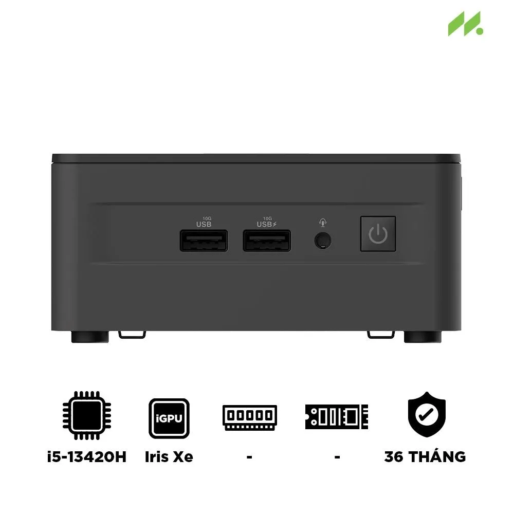 Máy tính Mini PC ASUS NUC 13 Pro Tall (i5-13420H)