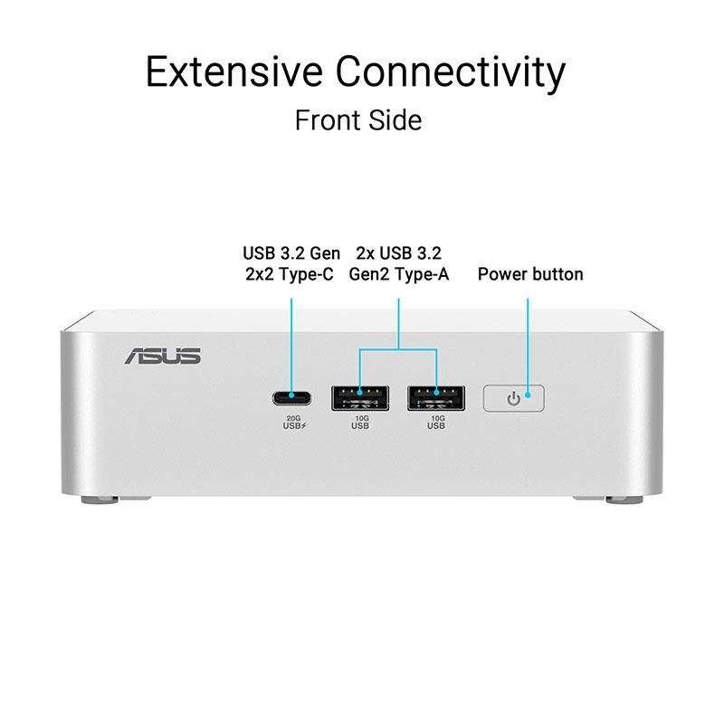 Cổng kết nối ASUS NUC 15 Pro Plus