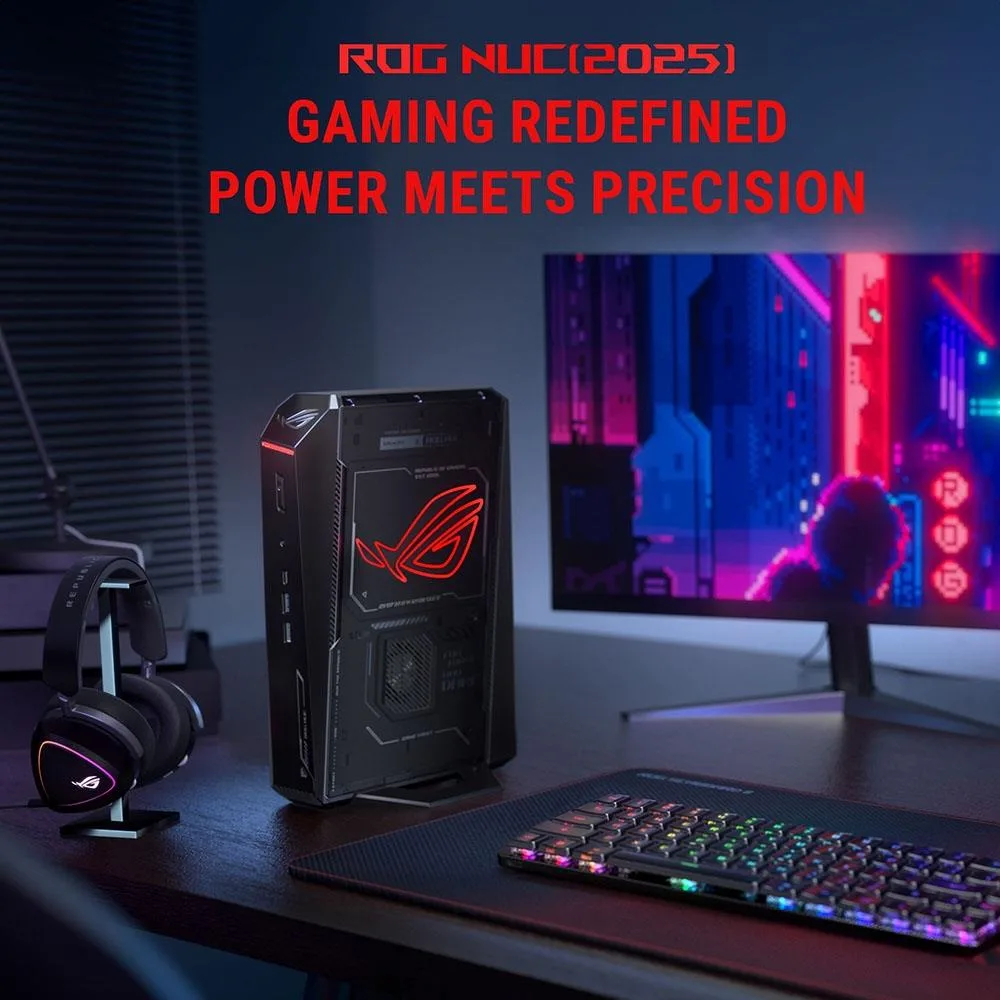 Máy tính Mini PC ASUS ROG NUC (Core Ultra 9 275HX, RTX 5070 8GB) - ảnh 3