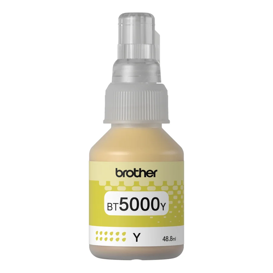 Mực in phun Brother BT5000Y chính hãng – màu vàng (Yellow)