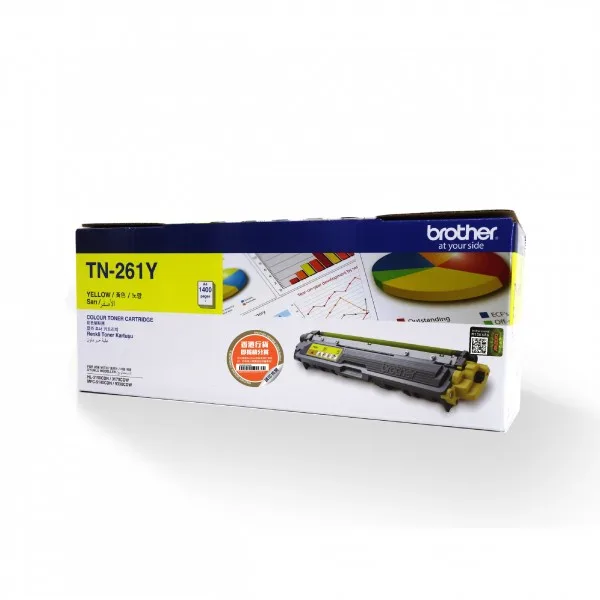 Mực in Brother TN-261Y Yellow Toner (TN261Y)