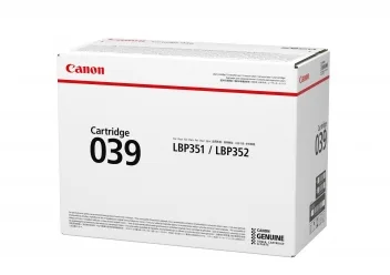 Mực in Canon 039 Black Toner Cartridge (0287C001AA)