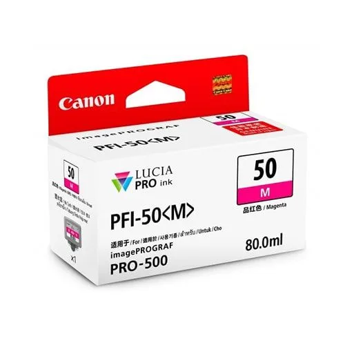 Mực in Canon PFI-50 Magenta Ink Tank (0536C001AA)