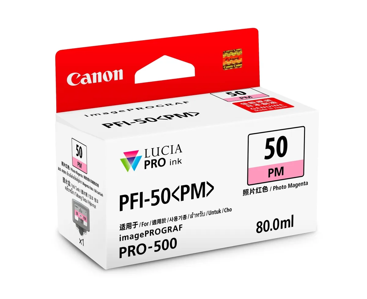 Mực in Canon PFI-50 Photo Magenta Ink Tank (0539C001AA)