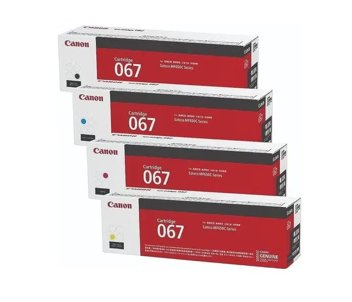 Mực in Canon 067BK Black – Hộp mực laser đen chính hãng Canon Cartridge 067