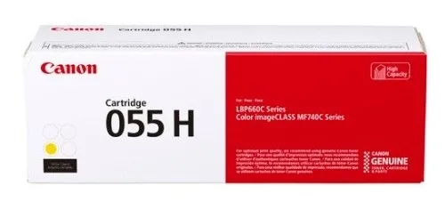 Mực in Canon 055H Yellow Toner Cartridge (3017C003AA)