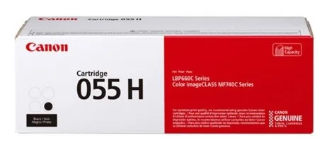 Mực in Canon 055H Black Toner Cartridge (3020C003AA)