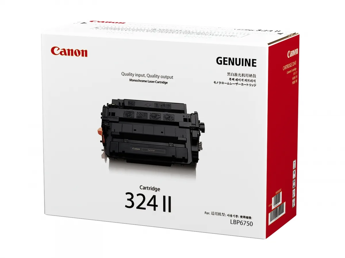 Mực in Canon 324II Black Toner Cartridge (3482B013AA)