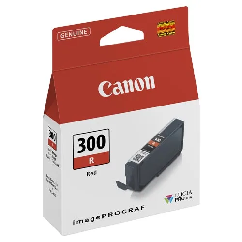 Mực in Canon PFI-300R Red Ink Cartridge (4199C001)