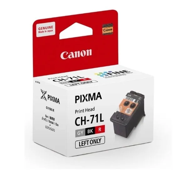 Mực in Đầu In Canon CH-71L – Dành Cho G570/G670 (Đầu Phun Trái – 6 Màu, Chính Hãng)