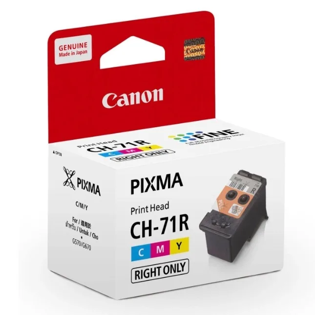 Mực in Đầu In Canon CH-71R – Dành Cho G570/G670 (Đầu Phun Phải – 6 Màu, Chính Hãng)
