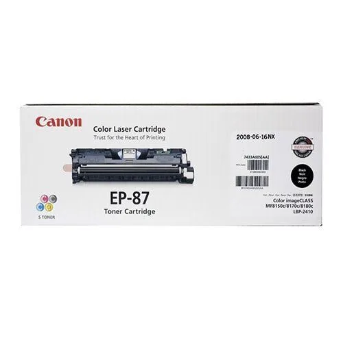 Mực in Canon EP-87 Black Toner Cartridge (7433A005)