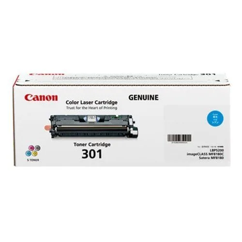 Mực in Canon 301 Cyan Toner Cartridge (9286A004BA)