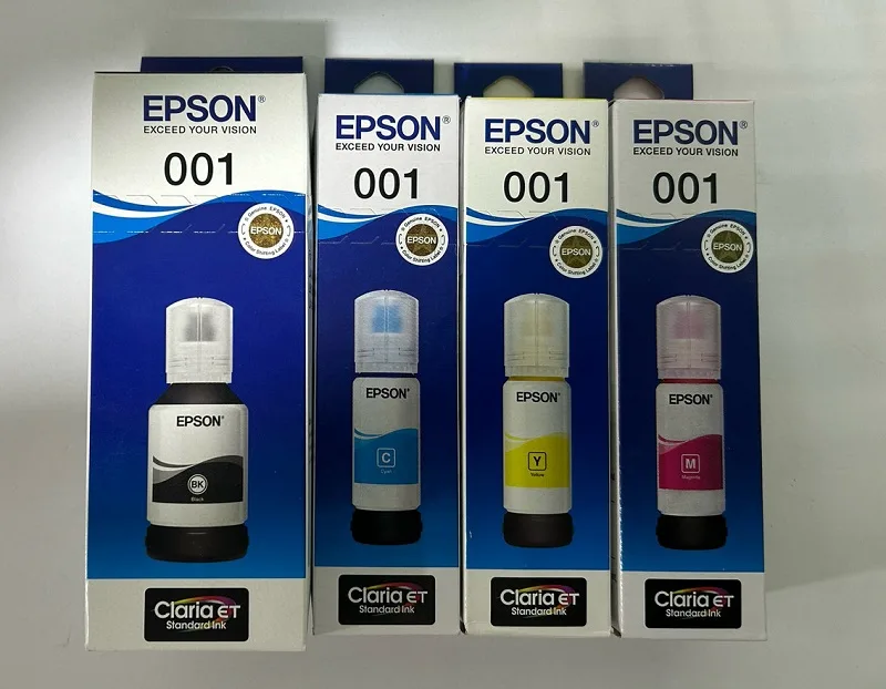 Mực in Epson 001 Yellow Ink Bottle (C13T03Y400)